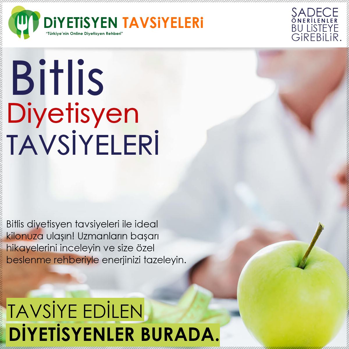 Bitlis Diyetisyenler