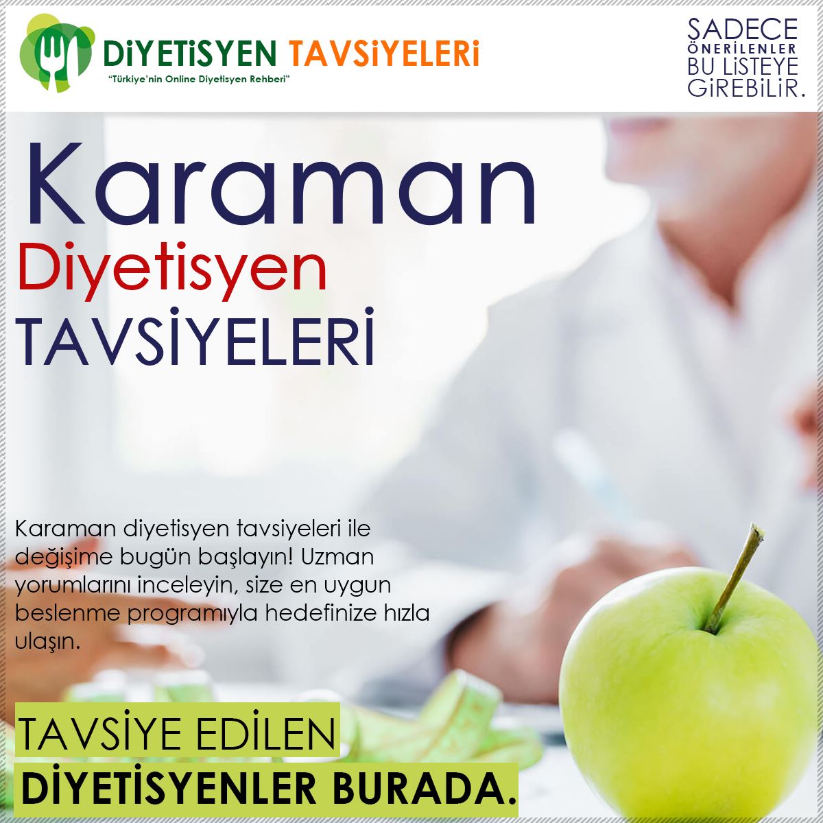Karaman Diyetisyenler