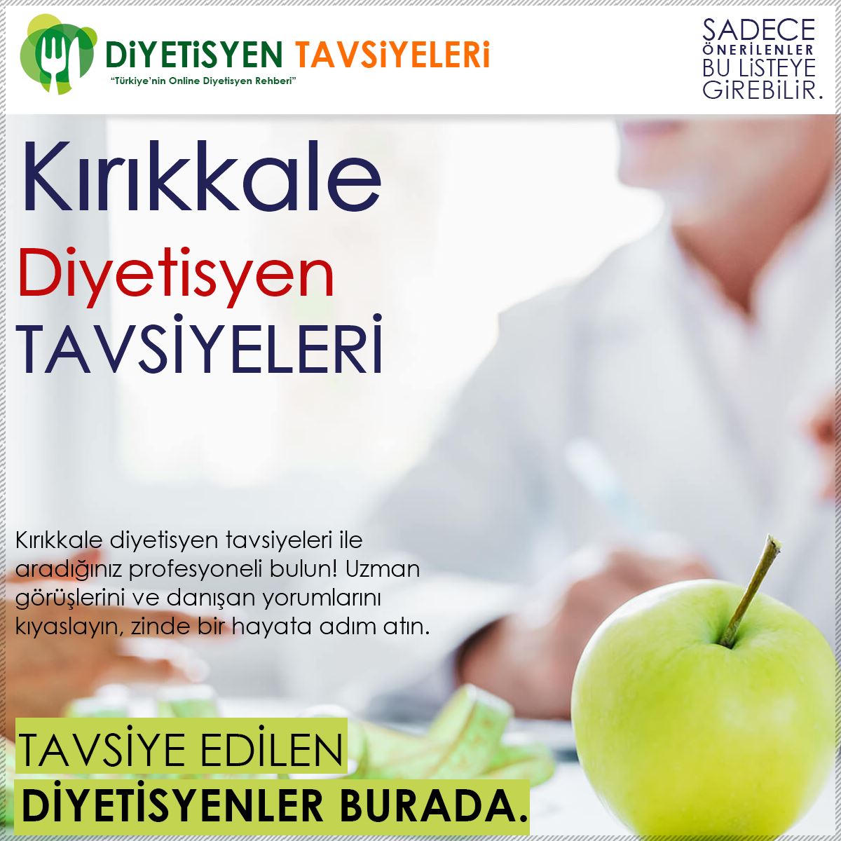 Kırıkkale Diyetisyenler